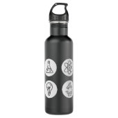 Bouteille D'eau Éléments scientifiques (Devant)