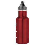 Bouteille D'eau Elfe de Noël Emoticon Xmas ASCII Texte Art (Droite)