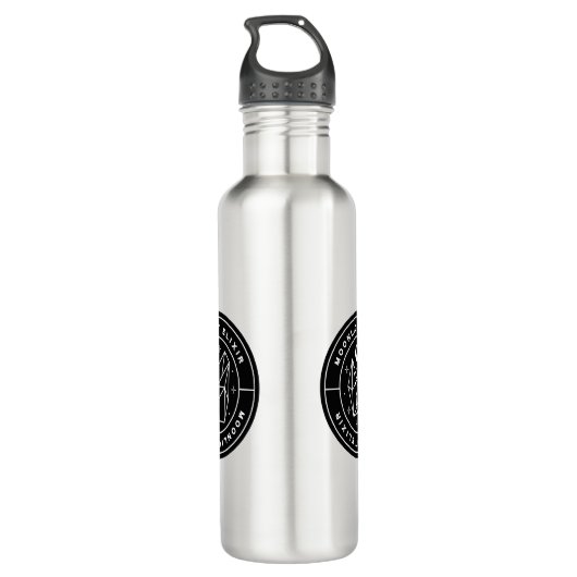 Bouteille D'eau Elixir au clair de lune (Dos)