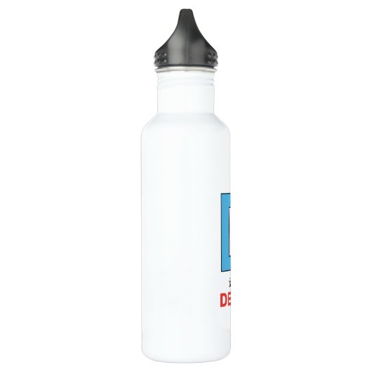 Bouteille D'eau Elmo Alphabet | D Bleu (Gauche)