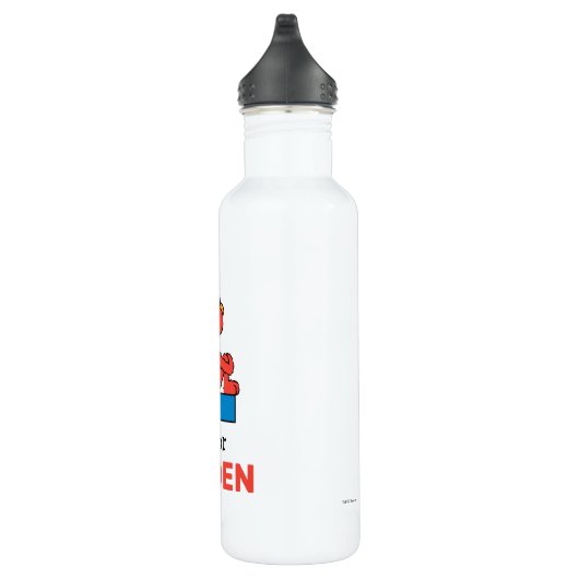 Bouteille D'eau Elmo Alphabet | L Bleu (Droite)