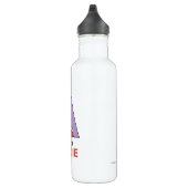 Bouteille D'eau Elmo Alphabet | Un violet (Droite)