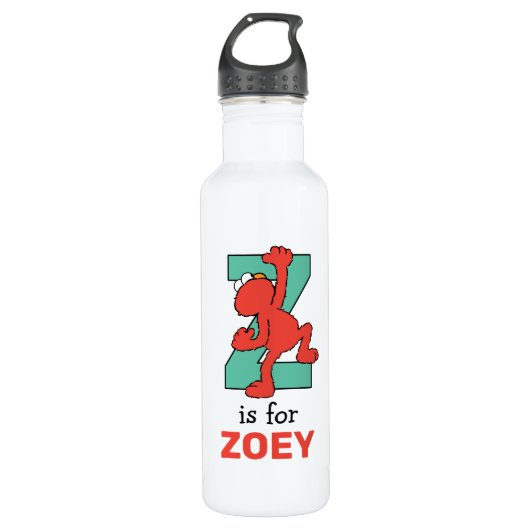Bouteille D'eau Elmo Alphabet | Z TURQUOISE (Devant)