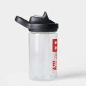 Bouteille D'eau Elmo | B est pour Big Brother (Arrière Complet)