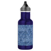 Bouteille D'eau Emballage de bulle bleue (Droite)