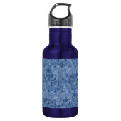 Bouteille D'eau Emballage de bulle bleue (Devant)