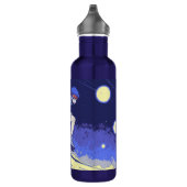 Bouteille D'eau Embarquement dans l'espace - Skateboarder Design (Droite)