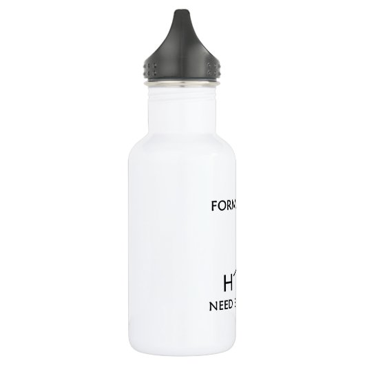 Bouteille D'eau Embaumement du besoin de formaldéhyde ? (Molécule (Gauche)