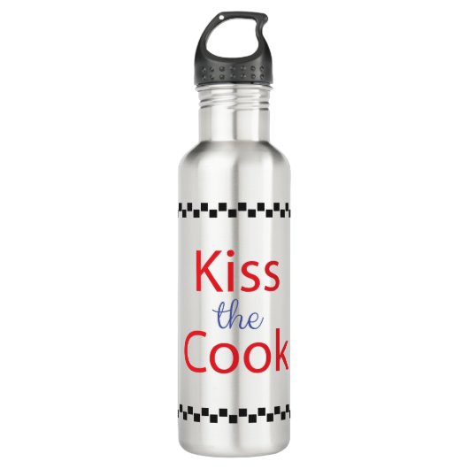 Bouteille D'eau Embrasse Le Cuisinier (Devant)