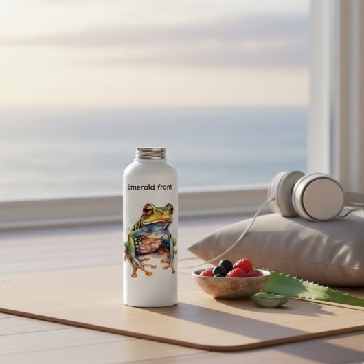 Bouteille D'eau Emerald Eye Rainforest Frog