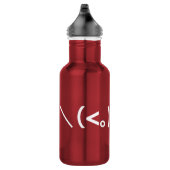 Bouteille D'eau Émoticônes Heureuses Saintes-Valentin / Japonais (Droite)