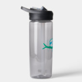 Bouteille D'eau Emplacement turquoise sur une branche (Droite)