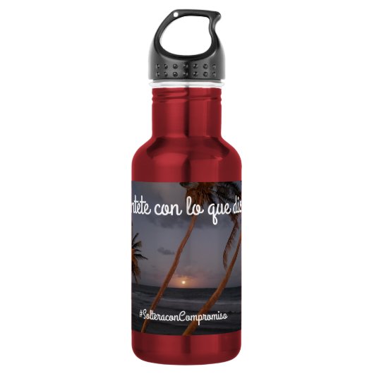 Bouteille D'eau empoderamiento (Devant)