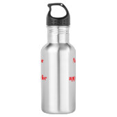 Bouteille D'eau Empowering quotes (Dos)