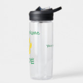 Bouteille d'eau Empreinte de patte de la Fierté sc (Gauche)