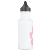 Bouteille D'eau Empreinte rose (Gauche)