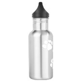 Bouteille D'eau Empreintes de pattes animaux (Gauche)