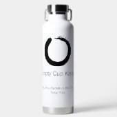 Bouteille d'eau Empty Cup Karate (Avant)