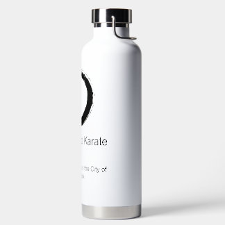 Bouteille d'eau Empty Cup Karate