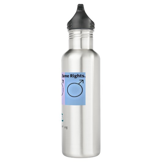Bouteille d'eau en acier inoxydable (Droite)