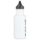 Bouteille d'eau en acier inoxydable 18oz sur mesur (Gauche)