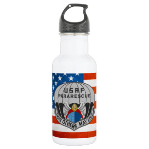 Bouteille D'eau En Acier Inoxydable [200] Patch Pararescuemen (PJ)