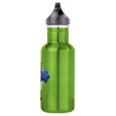 Bouteille D'eau En Acier Inoxydable [200] Rosy Cross (Croix Rose) (Droite)