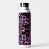 Bouteille d'eau en acier inoxydable à fleurs de pr (Gauche)