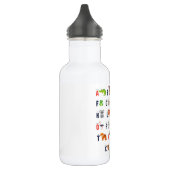 Bouteille D'eau En Acier Inoxydable ABC Waterbottle de l'enfant (Gauche)