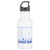 BOUTEILLE D'EAU EN ACIER INOXYDABLE AGENT ENROULÉ EA LOGO1 (Devant)