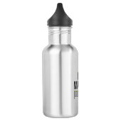 Bouteille d'eau en acier inoxydable aimant de file (Gauche)