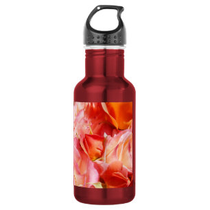 Bouteille D'eau En Acier Inoxydable Ajoutez Vos Roses de Message Personnalisé
