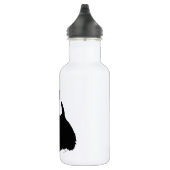 Bouteille D'eau En Acier Inoxydable Alert Scottish Terrier Silhouette (Droite)