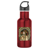 Bouteille D'eau En Acier Inoxydable Alfonse Mucha Trappistine Nouveau (Devant)