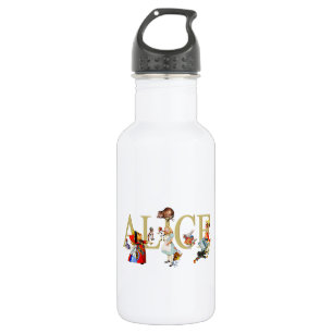 Bouteille D'eau En Acier Inoxydable Alice et le pays des merveilles et amis