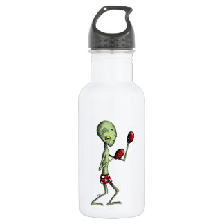 Bouteille D'eau En Acier Inoxydable Alien de boxe