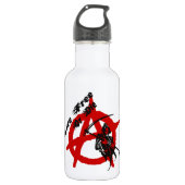 Bouteille D'eau En Acier Inoxydable Anarchy Grim Reaper (Devant)
