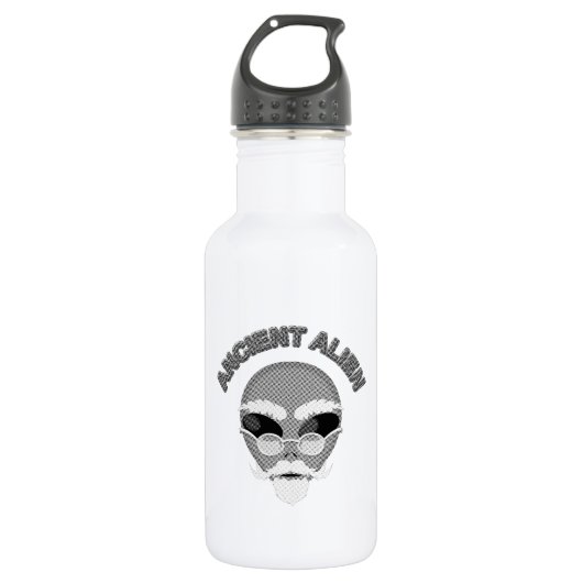 Bouteille D'eau En Acier Inoxydable Ancien journal en chef Alien (Devant)