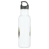 BOUTEILLE D'EAU EN ACIER INOXYDABLE ANCIENNE ANGLETERRE (Dos)