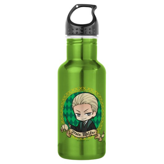 Bouteille D'eau En Acier Inoxydable Anime Draco Malfoy (Devant)