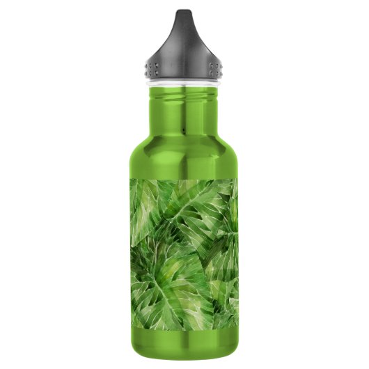 Bouteille D'eau En Acier Inoxydable aquarelle de nénuphar (Gauche)