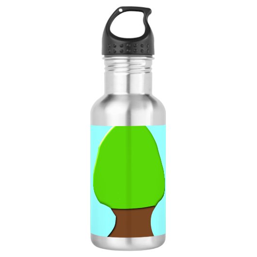 Bouteille D'eau En Acier Inoxydable Arbre (Devant)
