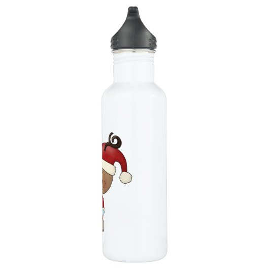 Bouteille D'eau En Acier Inoxydable Arbre de vacances Rudy Reindeer (Droite)