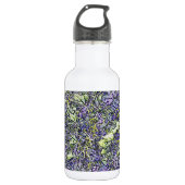 BOUTEILLE D'EAU EN ACIER INOXYDABLE ARBRES (Devant)