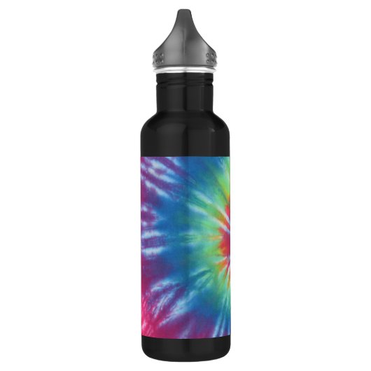 Bouteille D'eau En Acier Inoxydable Arc en arc-en-ciel teint spiral (Gauche)