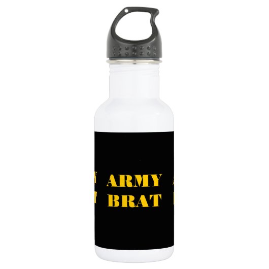 Bouteille D'eau En Acier Inoxydable Army Brat (Devant)