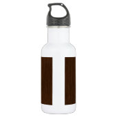 Bouteille D'eau En Acier Inoxydable Arrière - plan de bois gris foncé rustique (Dos)