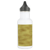 Bouteille D'eau En Acier Inoxydable Arrière - plan de texture de sable doré (Gauche)