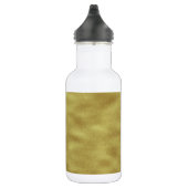 Bouteille D'eau En Acier Inoxydable Arrière - plan de texture de sable doré (Droite)