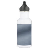 Bouteille D'eau En Acier Inoxydable Arrière - plan en acier brossé (Droite)